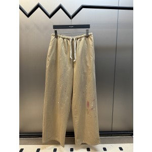 Maison Margiela mm6 메종 마르지엘라 페인트 스플래터 캐주얼 팬츠 바지 의류