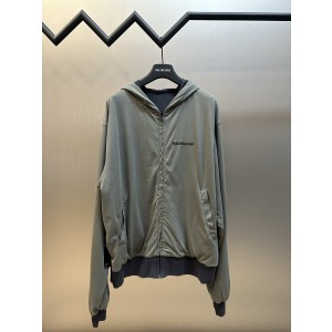 Balenciaga 발렌시아가 리버시블 양면 후드 집업 자켓 의류