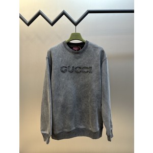 Gucci 구찌 패치 자수 크루넥 스웨트셔츠 맨투맨 티셔츠 의류