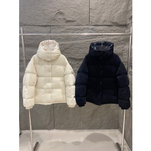 Moncler Ettore 몽클레어 몽클레르 여성 단기 플러시 다운 패딩 점퍼 자켓 의류