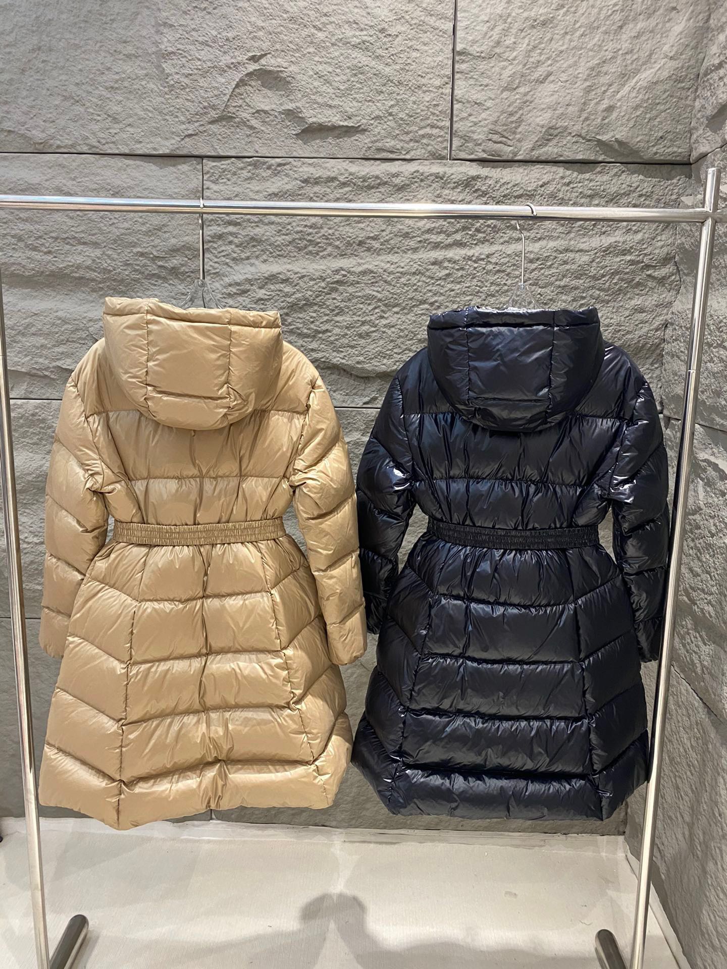 Moncler Bellevue 몽클레어 몽클레르 여성 롱패딩 + 벨트 의류