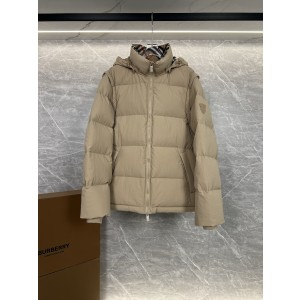 Burberry 버버리 탈부착 소매 2WAY 남녀공용 패딩 점퍼 의류