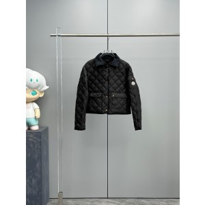 Moncler Chitre 몽클레어 몽클레르 여성 셔츠형 다이아몬드 퀼팅 패딩 점퍼 의류