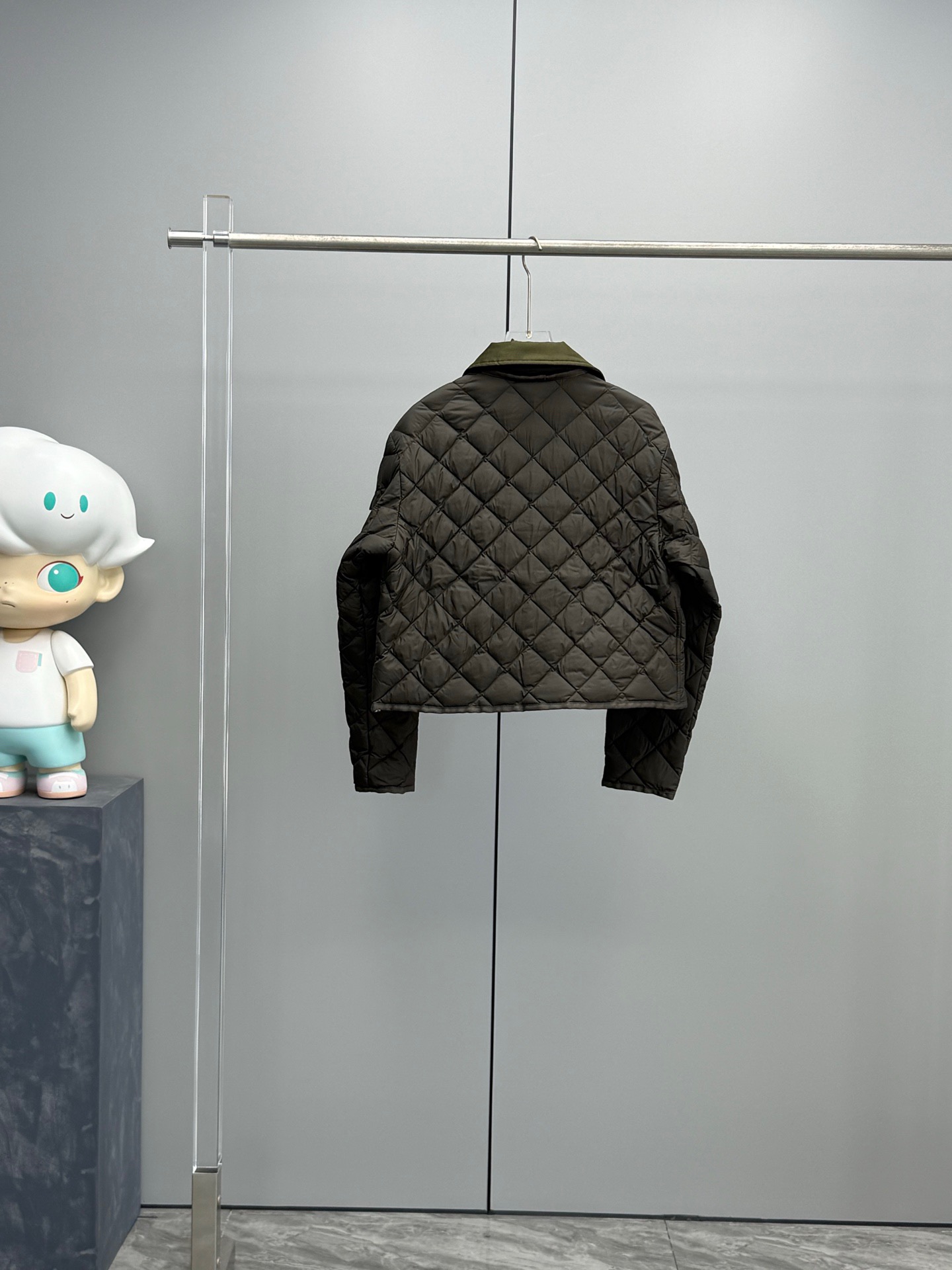 Moncler Chitre 몽클레어 몽클레르 여성 셔츠형 다이아몬드 퀼팅 패딩 점퍼 의류