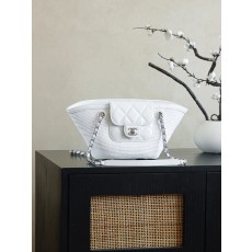 Chanel 26C 샤넬 수작업 위빙 쇼핑백 숄더백 가방 (스몰)