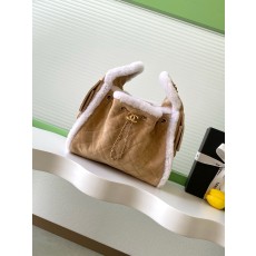 Chanel 샤넬 25K 테디백(스웨이드 퍼)숄더백 가방