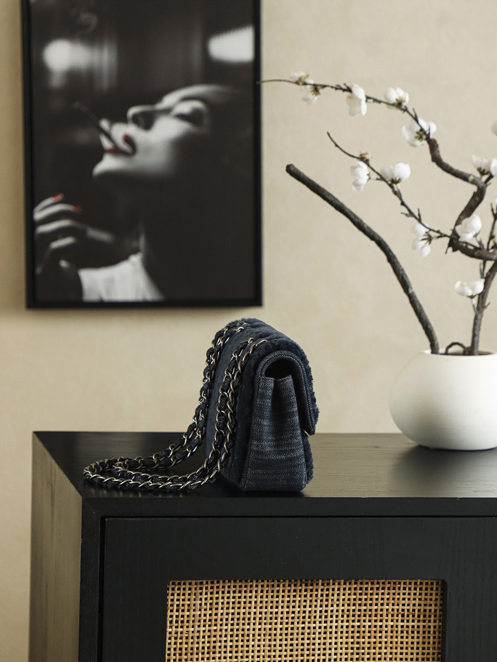 Chanel vintage 샤넬 빈티지 달라스 한정판 CF 미니 숄더백 가방