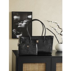 Chanel 샤넬 컬렉션 악어엠보 레더백 토트백 숄더백 가방