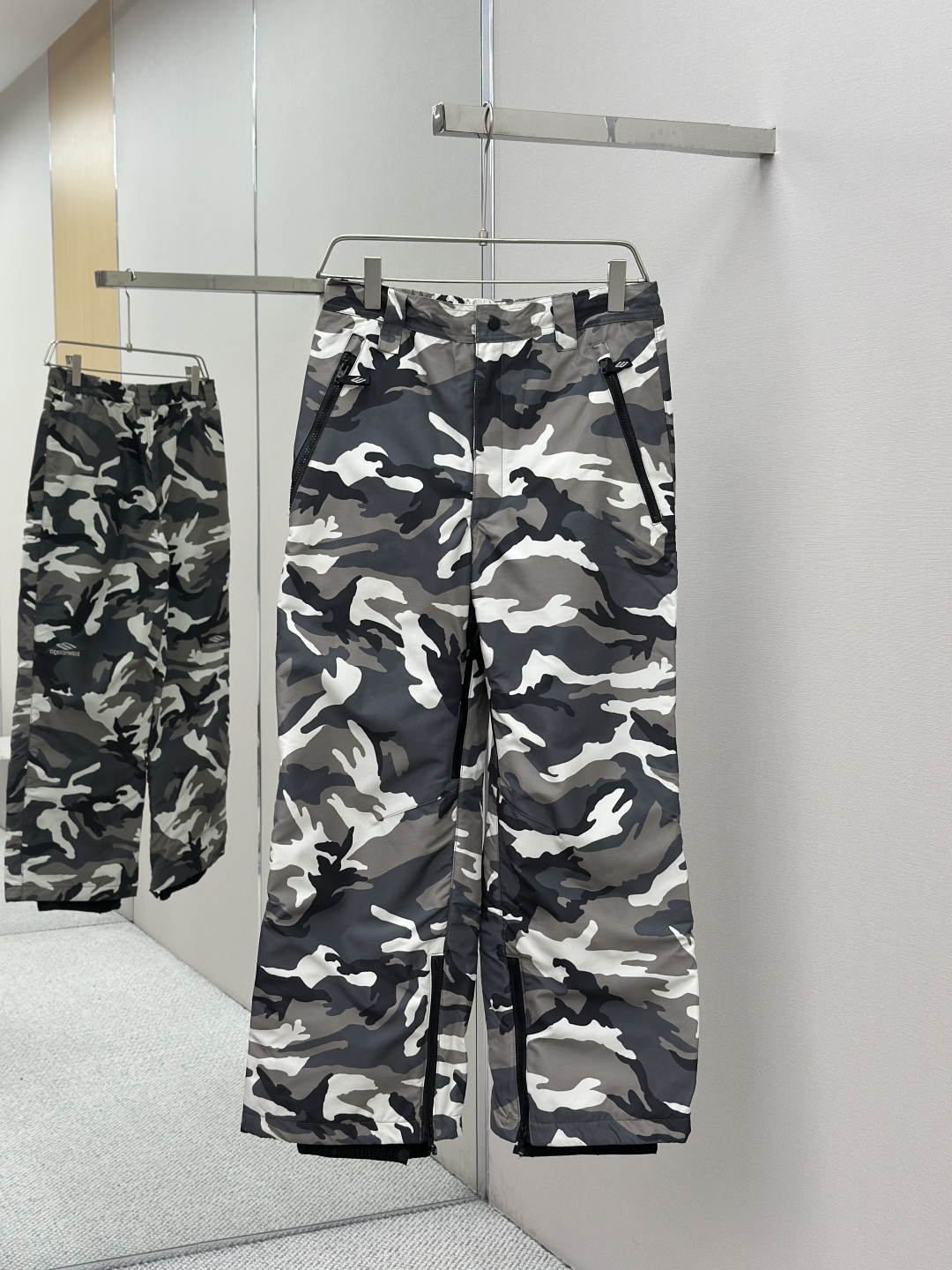 Balenciaga SKI 발렌시아가 카모플라쥬 직통 스키 팬츠 바지 의류