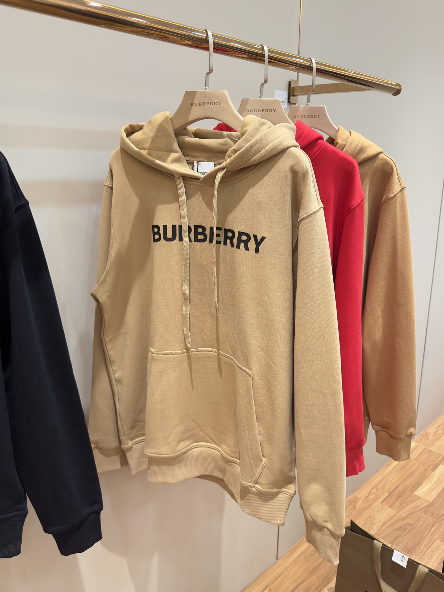 Burberry 버버리 남녀공용 로고 후드티 의류