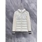 Moncler 몽클레어 몽클레르 니트 후드 배색 다운 자켓 점퍼 의류