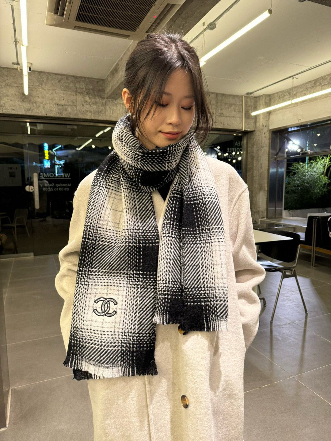 Chanel 샤넬 머플러 목도리