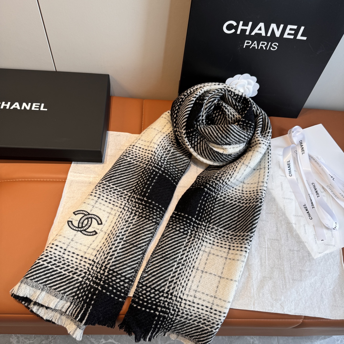 Chanel 샤넬 머플러 목도리