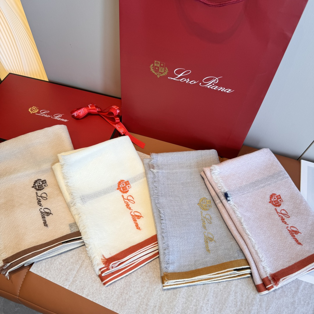 Loro Piana 로로 피아나 캐시미어 머플러 목도리