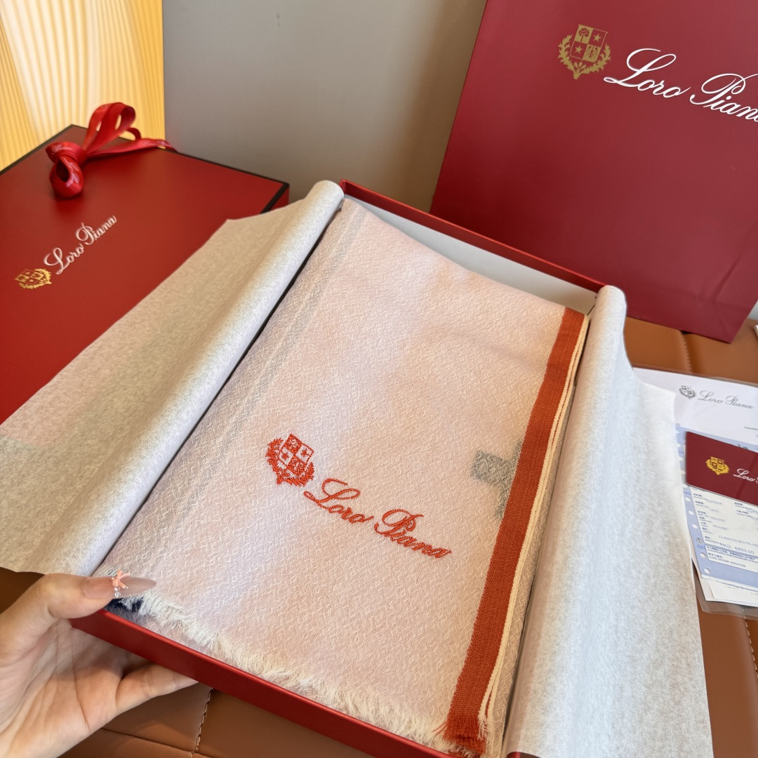 Loro Piana 로로 피아나 캐시미어 머플러 목도리