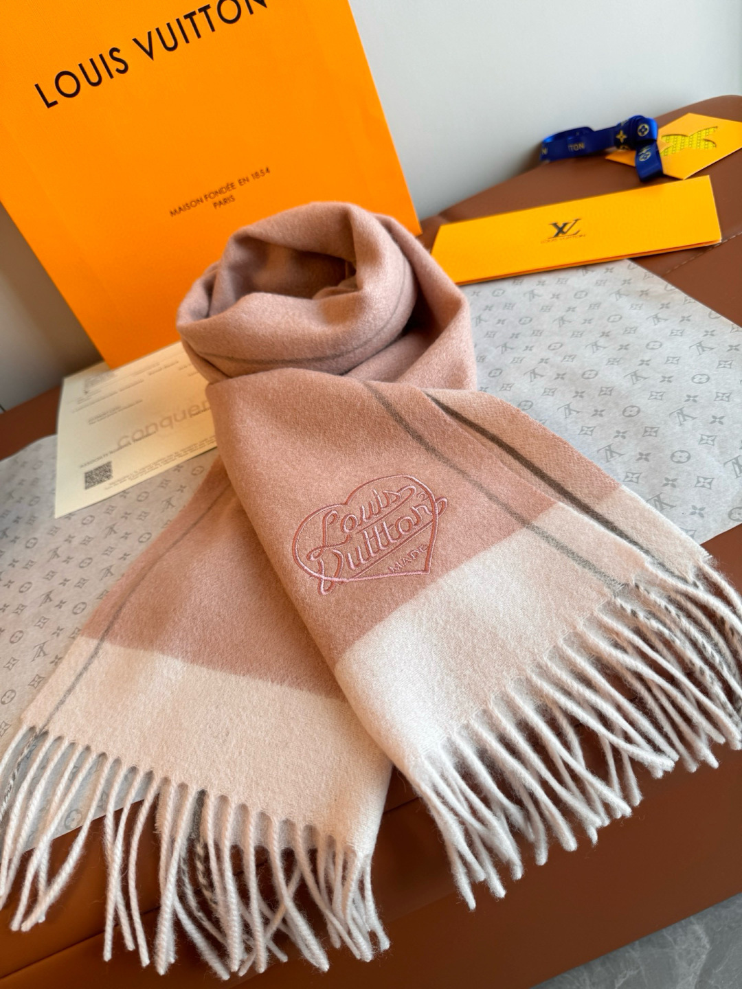 LV 루이비통 캐시미어 머플러 목도리