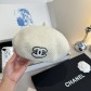 Chanel 샤넬 양모 베레모 모자