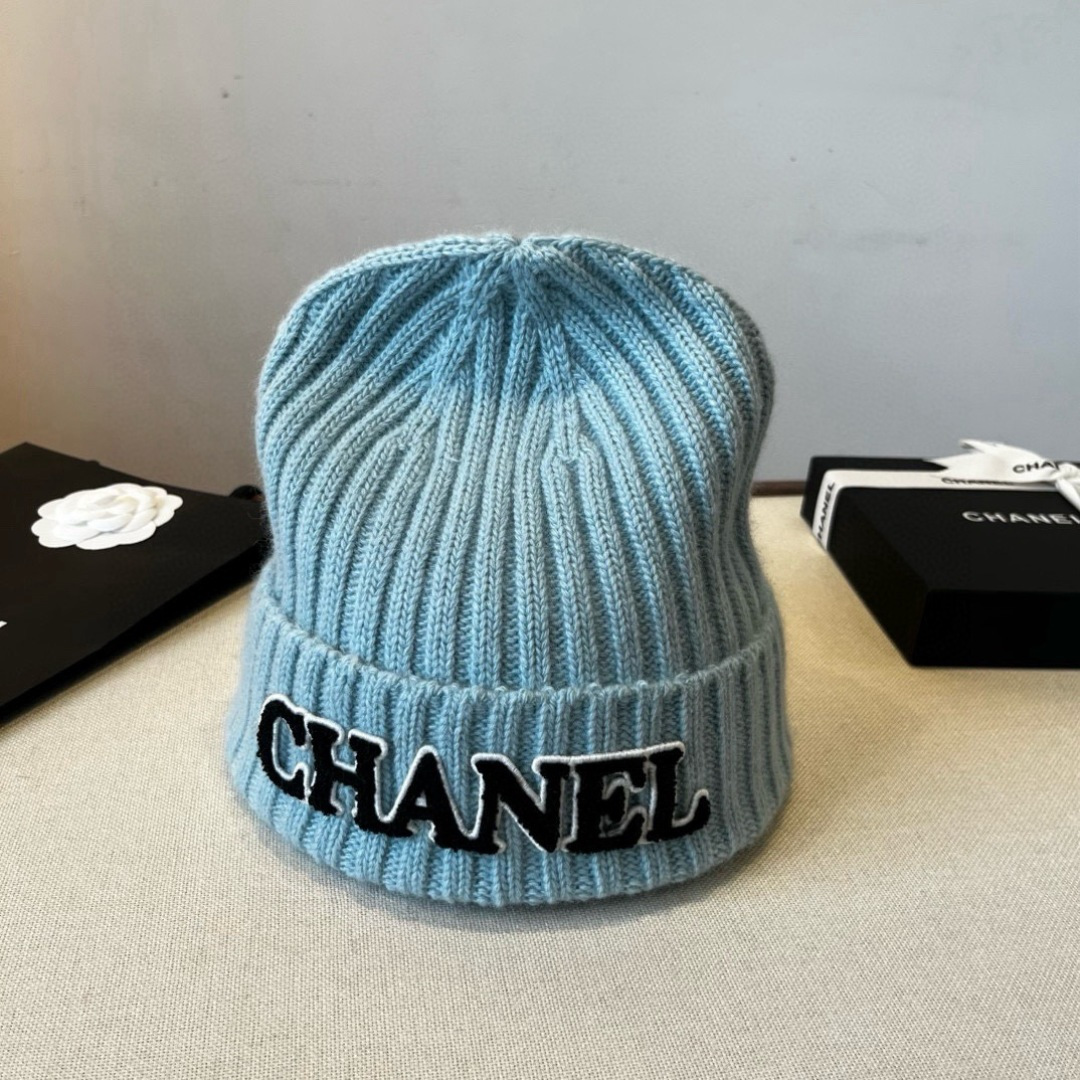 Chanel 샤넬 니트 비니 모자