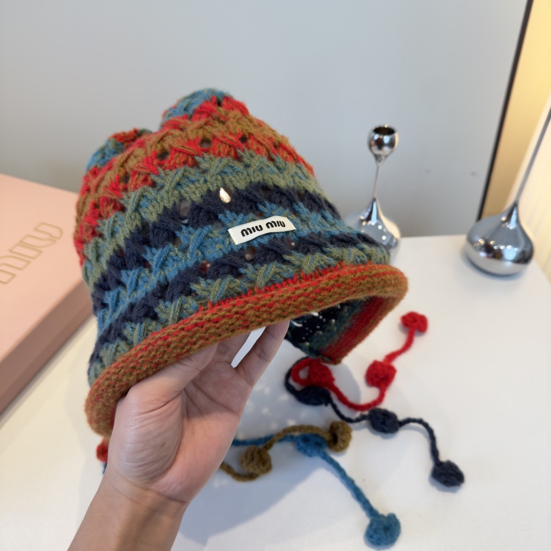 miumiu 미우미우 니트 모자