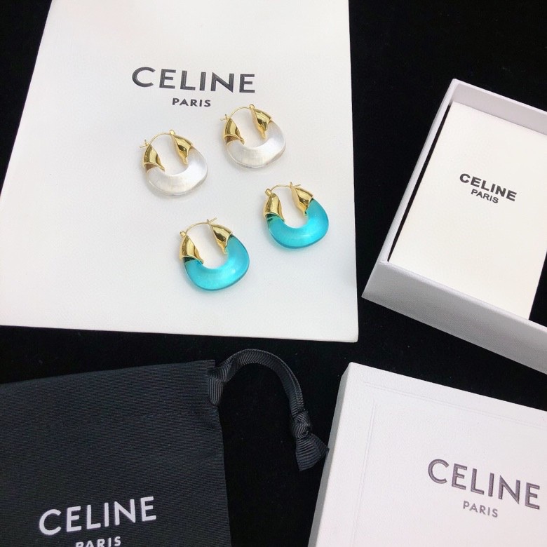 Celine Celestine 셀린느 반원 귀걸이 악세사리