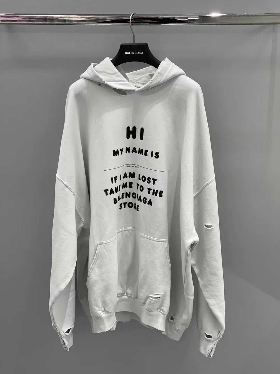 Balenciaga 발렌시아가 오버사이즈 후드티 의류