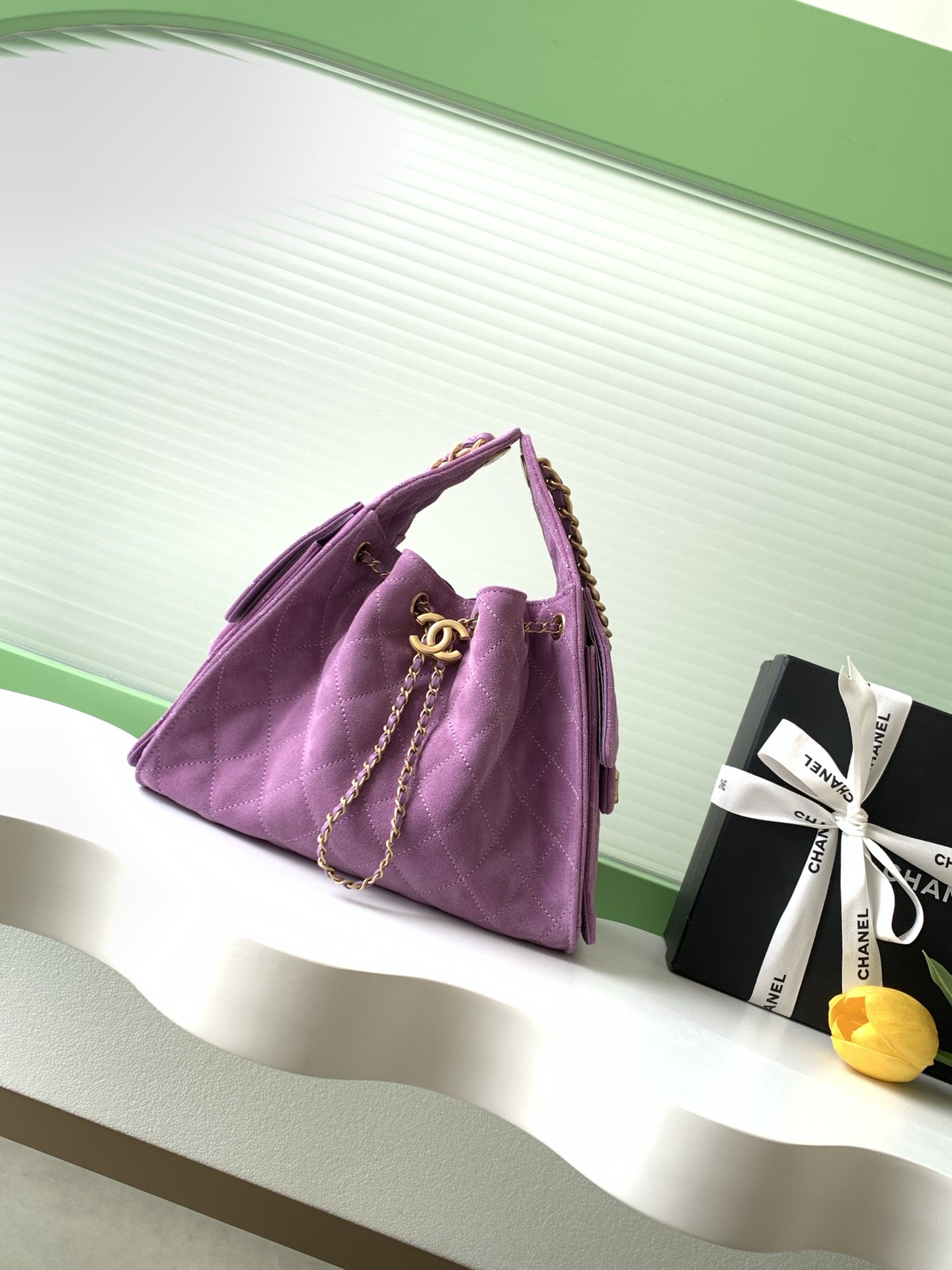 CHANEL 샤넬 드로스트링 버킷 백 (26C) 가방