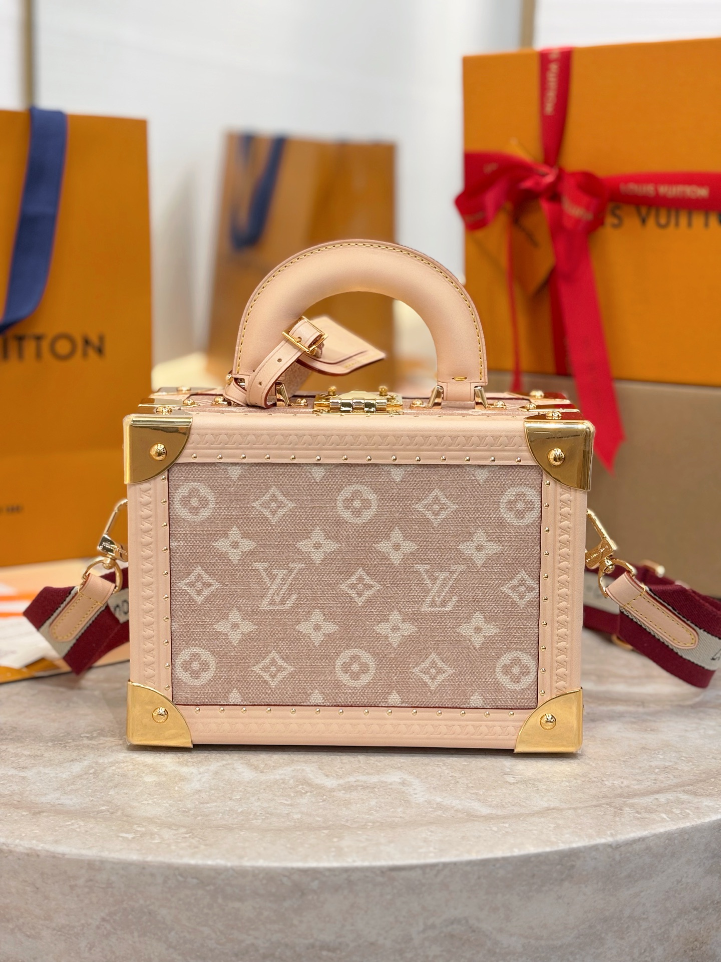 LV PETITE VALISE 루이비통 포터블 하드 케이스 숄더백 가방