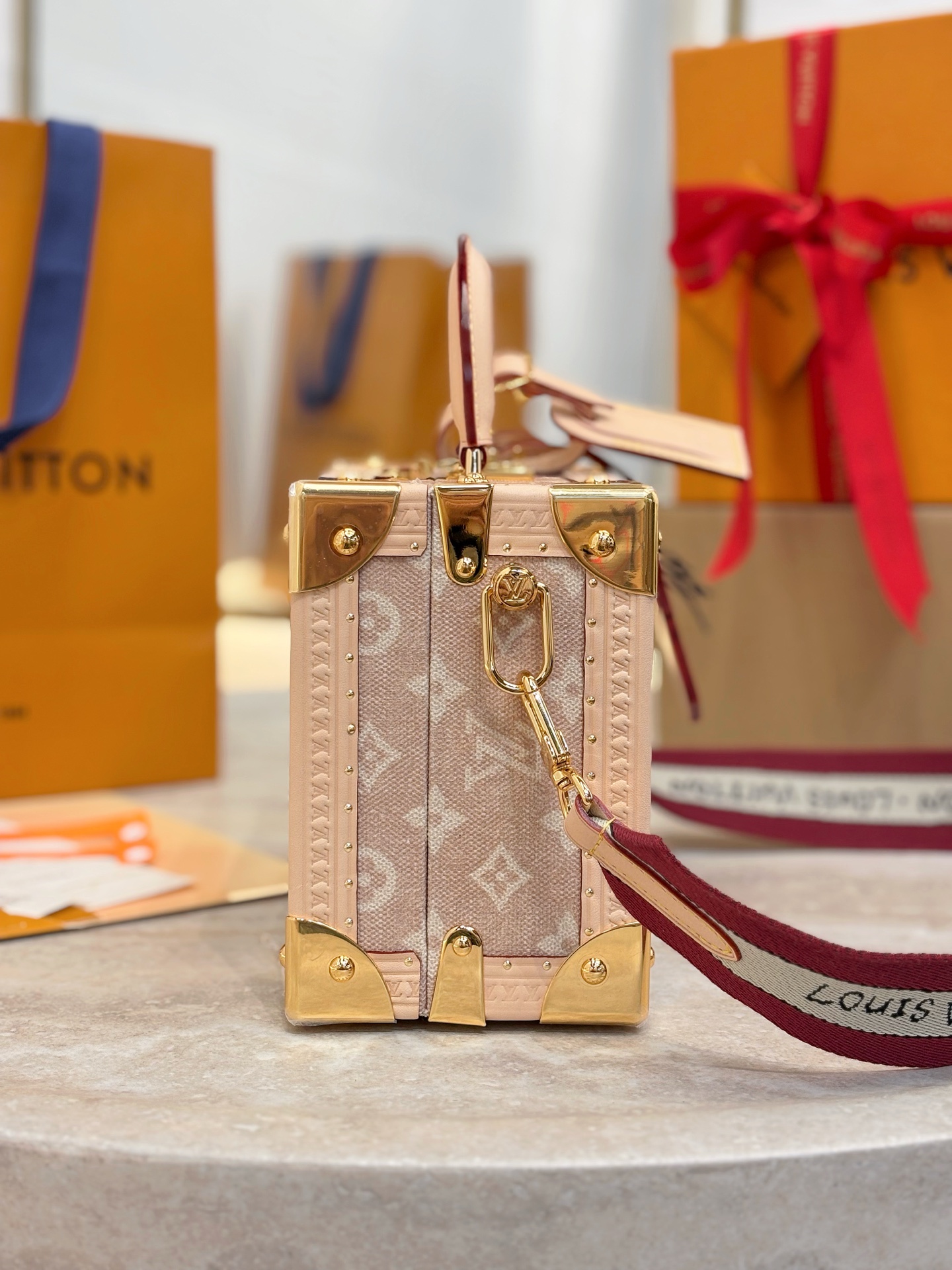 LV PETITE VALISE 루이비통 포터블 하드 케이스 숄더백 가방