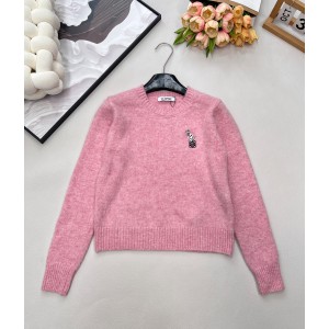 Loewe 로에베 자수 고양이 니트 의류