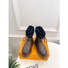 LV 루이비통 Ski 시리즈 CORTINA 앵클 부츠 신발