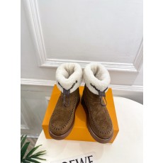 LV 루이비통 Ski 시리즈 CORTINA 앵클 부츠 신발