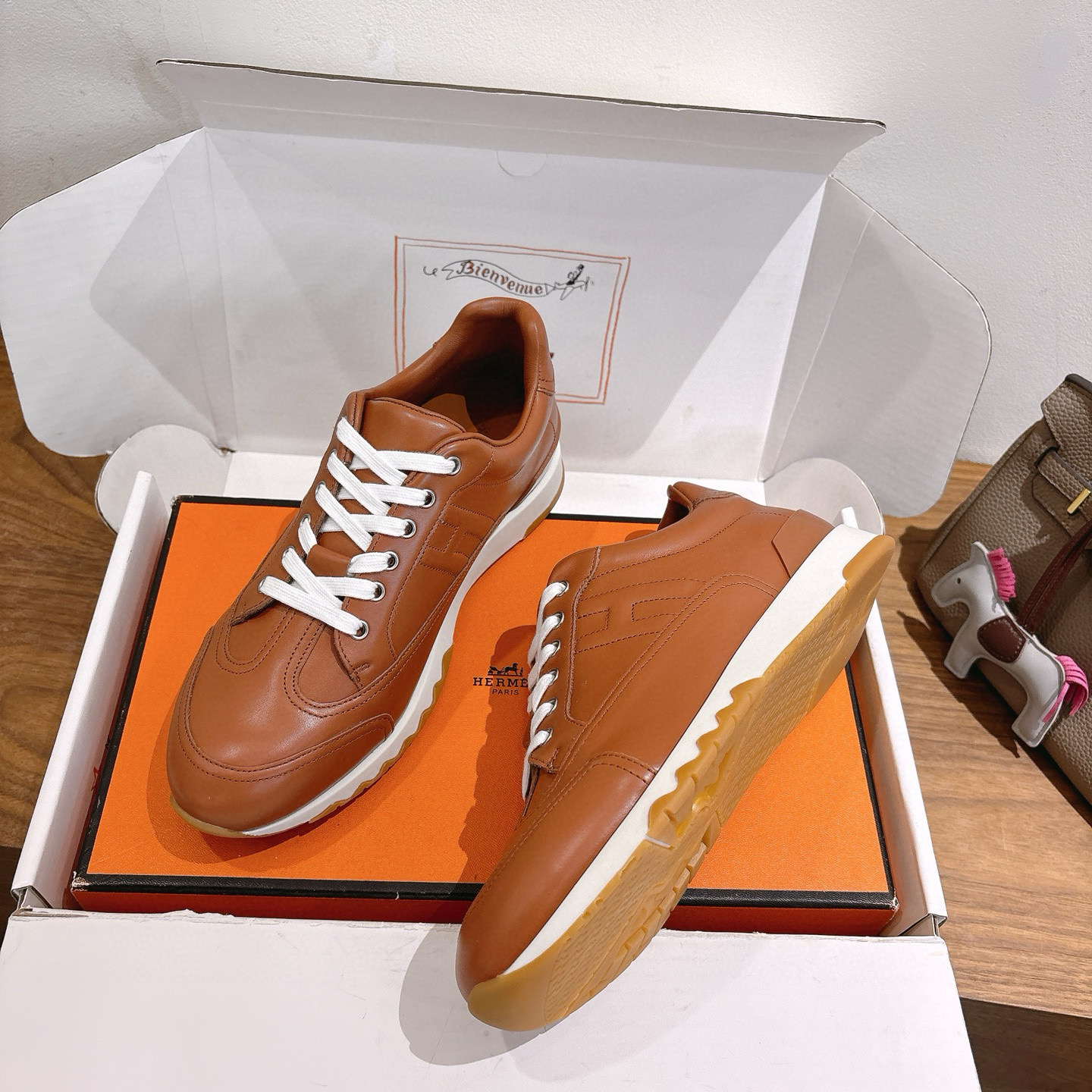 Hermes 에르메스 트레일(Trail) 스니커즈 신발