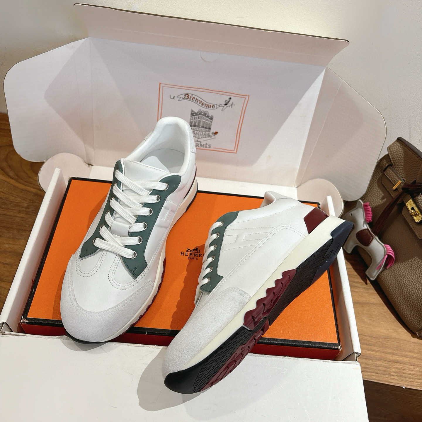 Hermes 에르메스 트레일(Trail) 스니커즈 신발