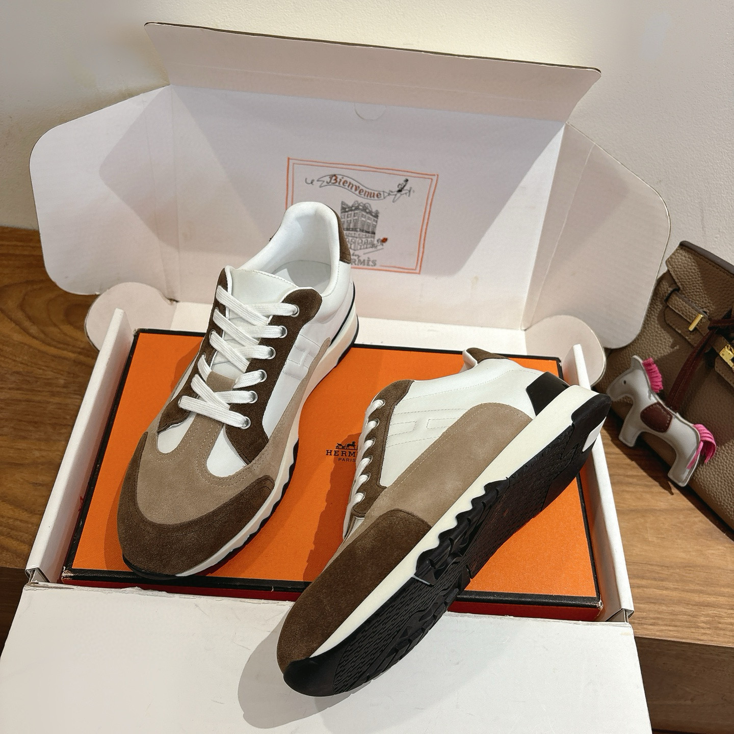 Hermes 에르메스 트레일(Trail) 스니커즈 신발