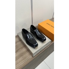 Louis Vuitton LV 루이비통 남성 비즈니스 캐주얼 가죽 구두 신발