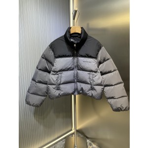 Alexander Wang 알렉산더왕 패치워크 로고 자카드 다운 패딩 점퍼 자켓 재킷 의류