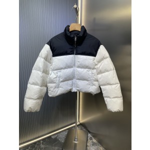 Alexander Wang 알렉산더왕 패치워크 로고 자카드 다운 패딩 점퍼 자켓 재킷 의류