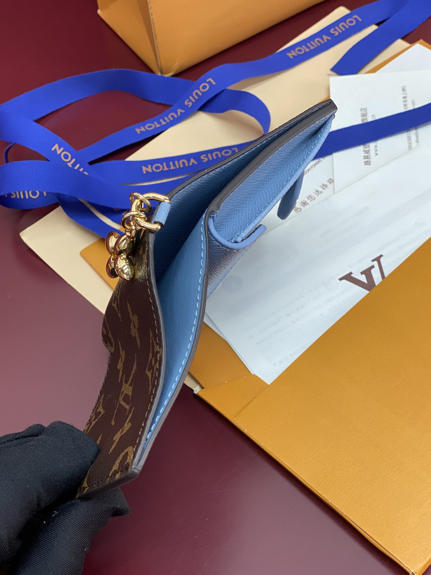 LV 루이비통 M14628 참 포켓 지갑 월렛