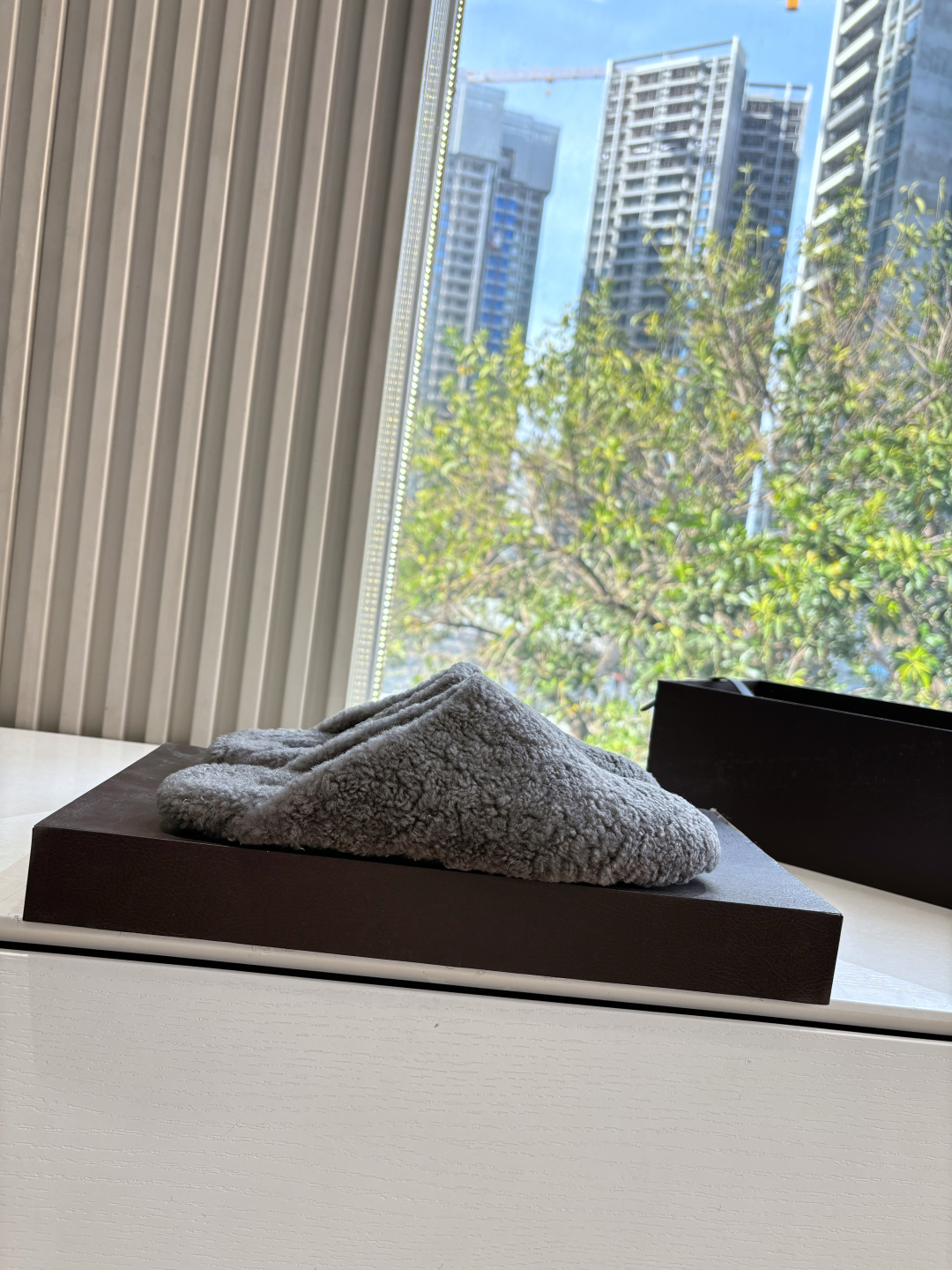 ALAIA 알라이아 양털 슈즈 신발