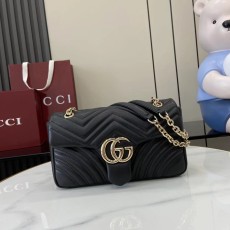 GUCCI 구찌 체인 핸드백 숄더백 가방 라지