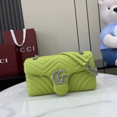 GUCCI 구찌 체인 핸드백 숄더백 가방 라지