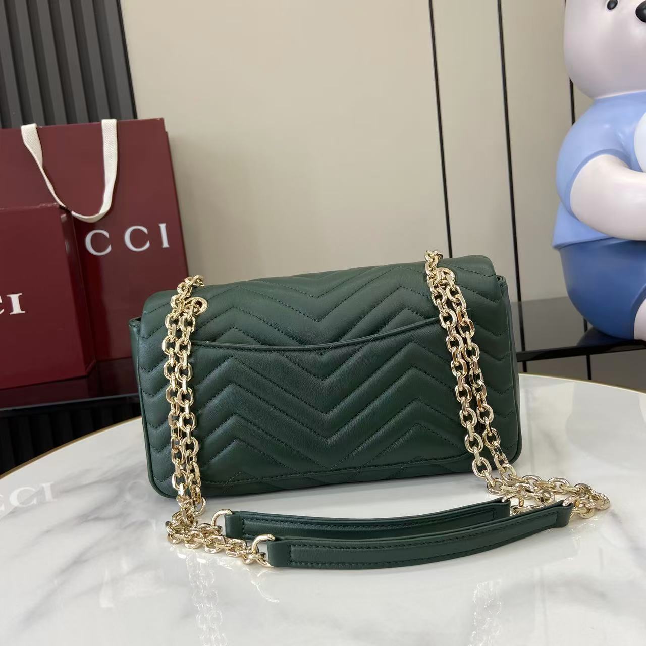 GUCCI 구찌 체인 핸드백 숄더백 가방 라지