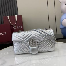 GUCCI 구찌 체인 핸드백 숄더백 가방 라지
