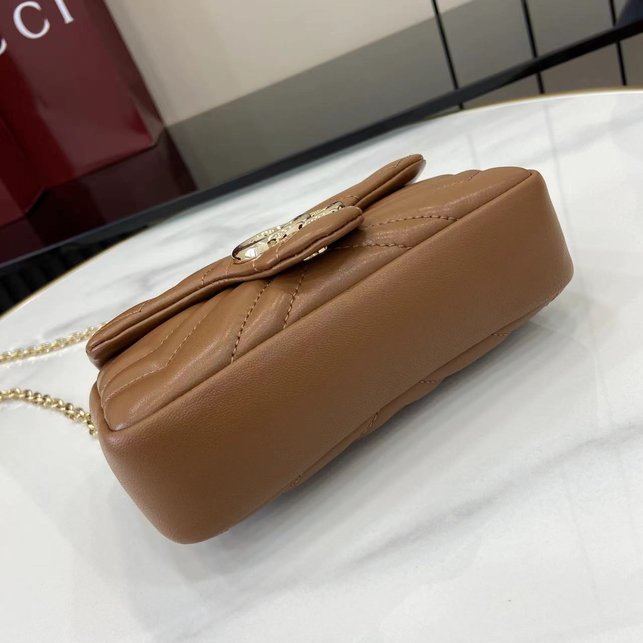 GUCCI 구찌 체인 핸드백 숄더백 가방 스몰