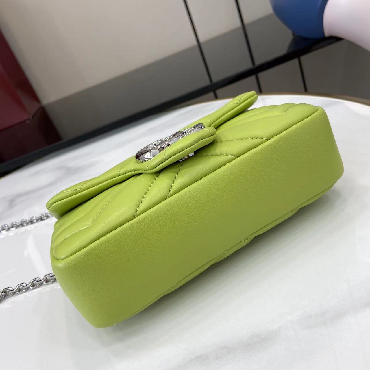 GUCCI 구찌 체인 핸드백 숄더백 가방 스몰