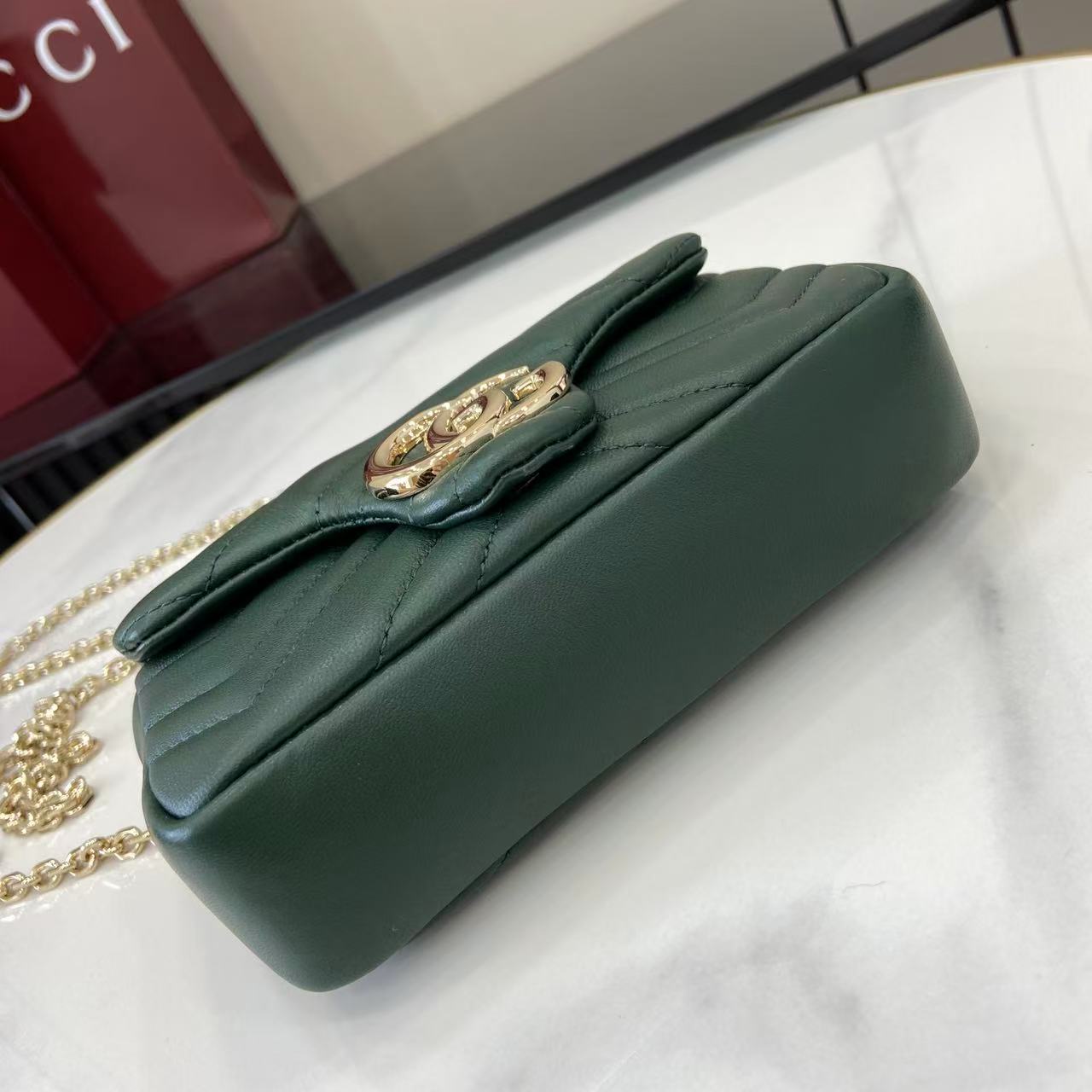 GUCCI 구찌 체인 핸드백 숄더백 가방 스몰