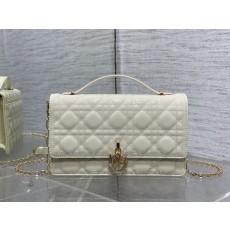 Dior CD 디올 중형 미디움 진주 체인 클러치백 가방