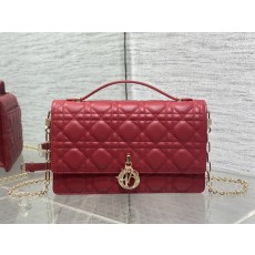 Dior CD 디올 중형 미디움 진주 체인 클러치백 가방