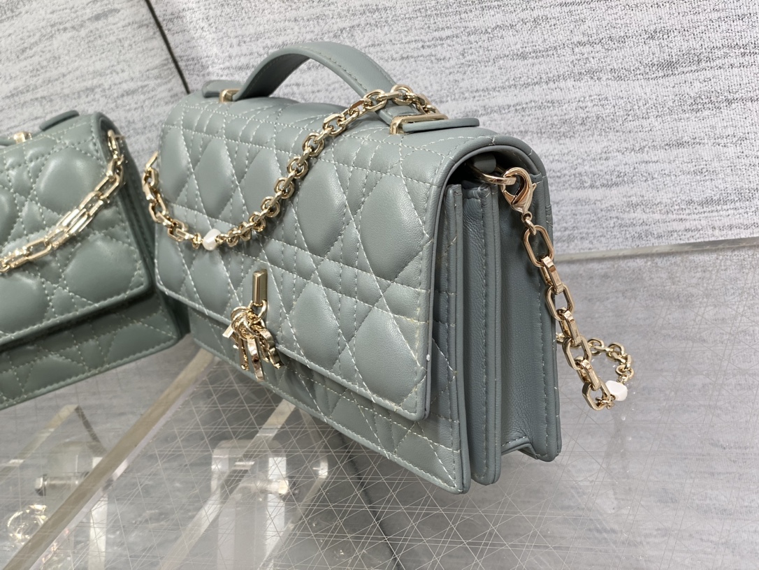 Dior CD 디올 진주 체인 클러치백 가방 스몰