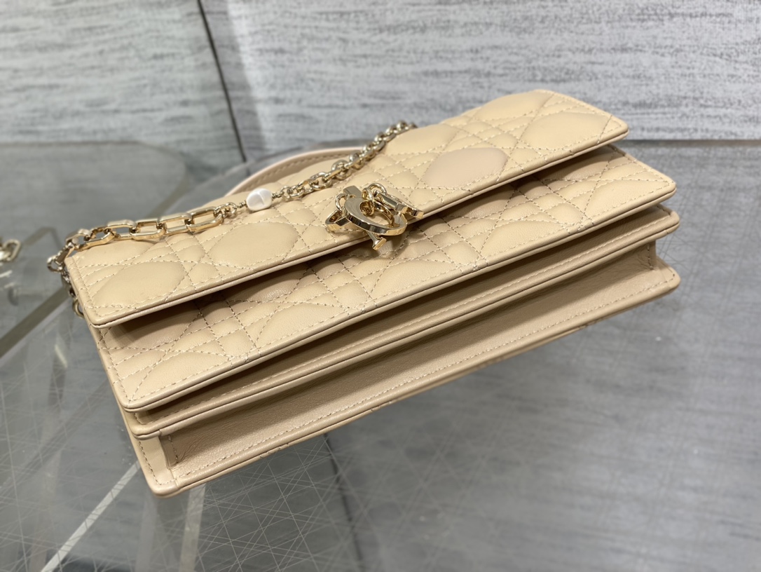 Dior CD 디올 진주 체인 클러치백 가방 스몰